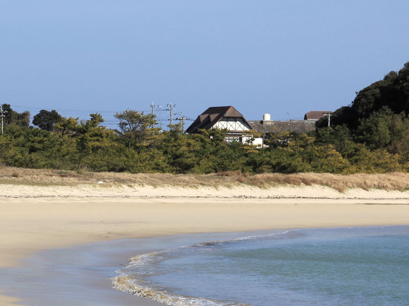 筒城浜と壱岐牧場