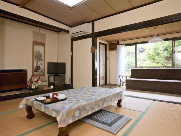 本館岩(アウトバストイレ)風呂使用